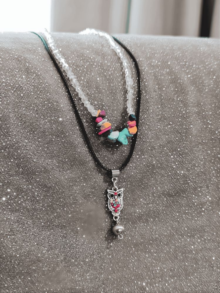 Rainbow Owl Necklace_thumbnail_2
